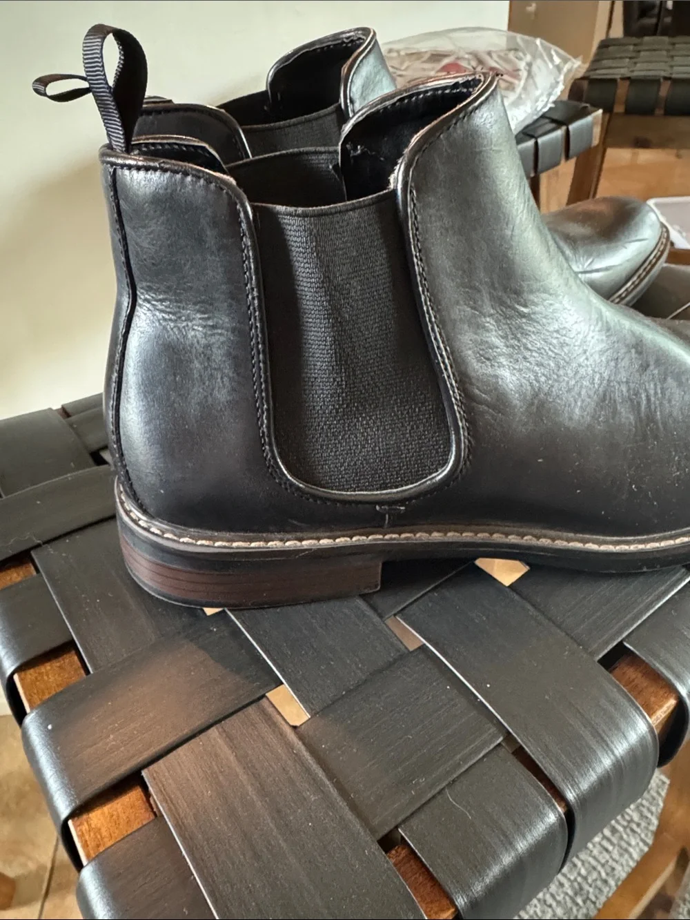 Nordstrom Black Leather Chukka Boots